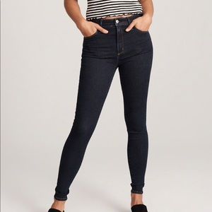 Abercrombie and Fitch Super Skinny Jean Dark Wash